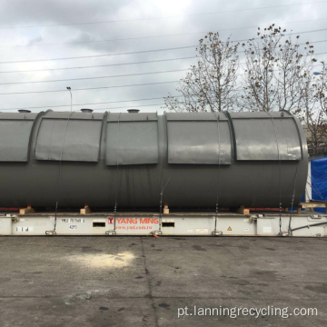 Máquina de reciclagem de resíduos de borracha Lanning